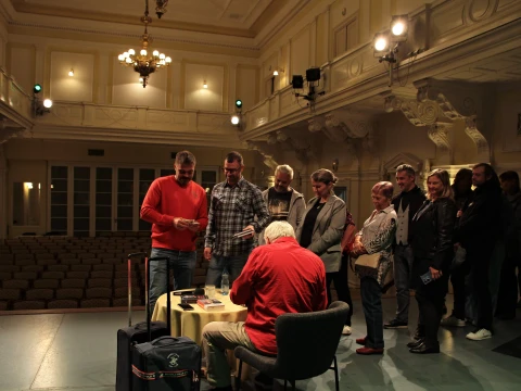1. 10. České podsvětí - Beseda s Josefem Klímou — fotografie 11